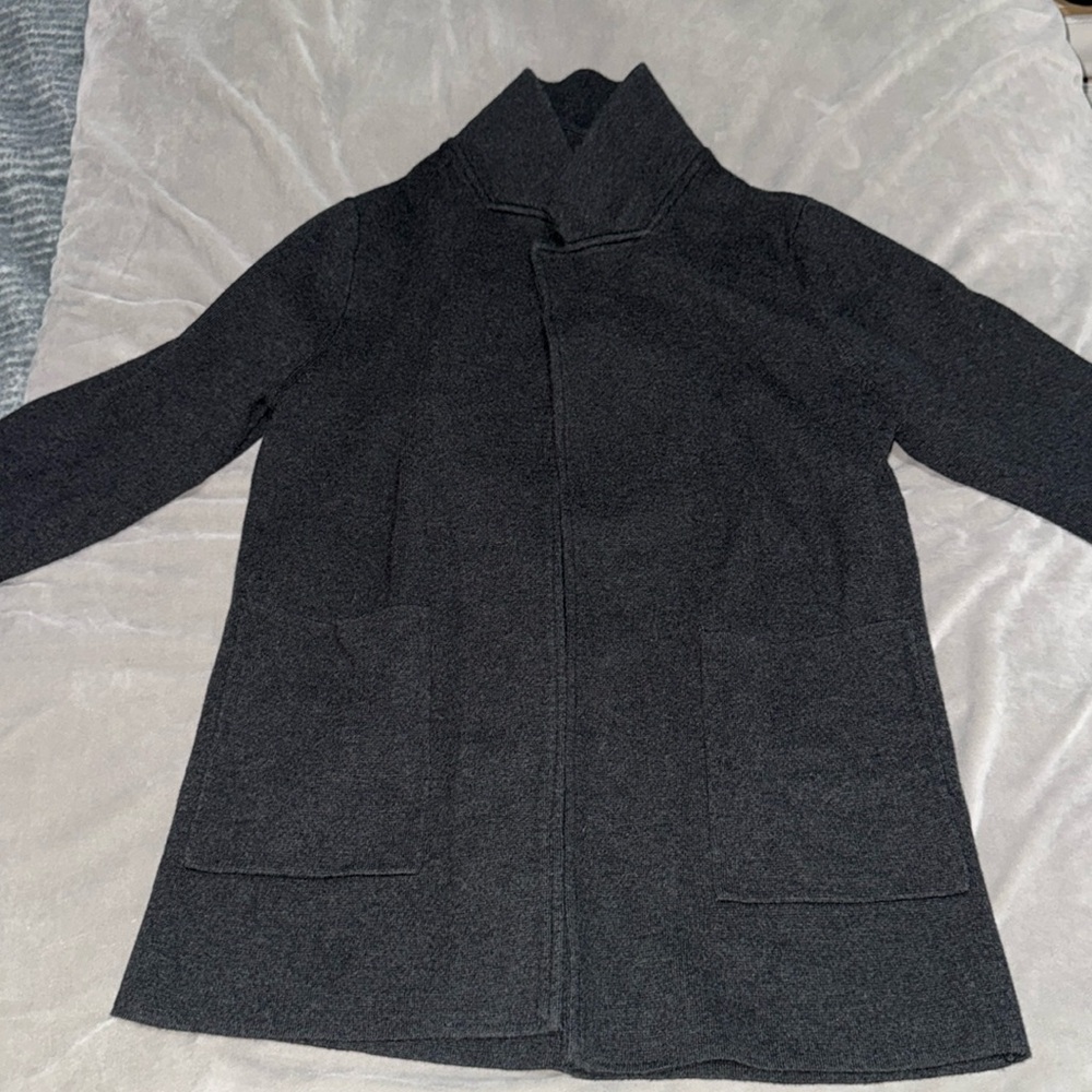 QUINCE Gray Cardigan